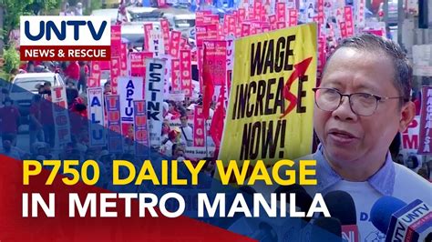 750 minimum wage philippines|Labor groups push for P750 daily wage nationwide amid inflation.